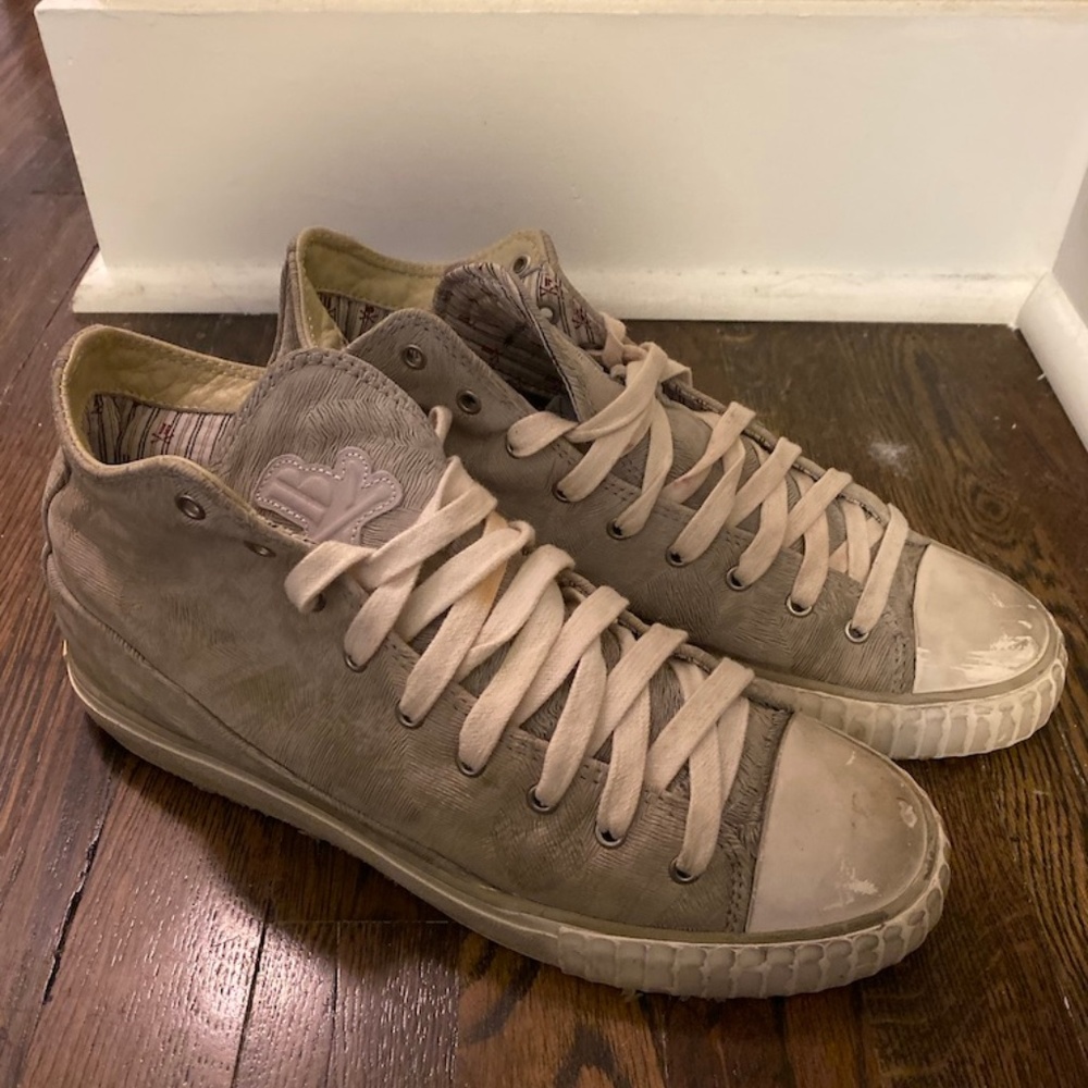Bootleg by John Varvatos Leather Hi Top Sneaker